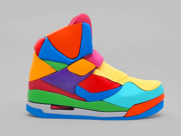 Nike Air Jordan 3D Shoe Puzzle - Air Jordan 45 High Sneaker 3D puzzle