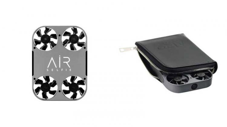 Air PIX Pocket Sized Drone Lets You Get The Perfect Selfie - Tiny selfie camera quadcopter