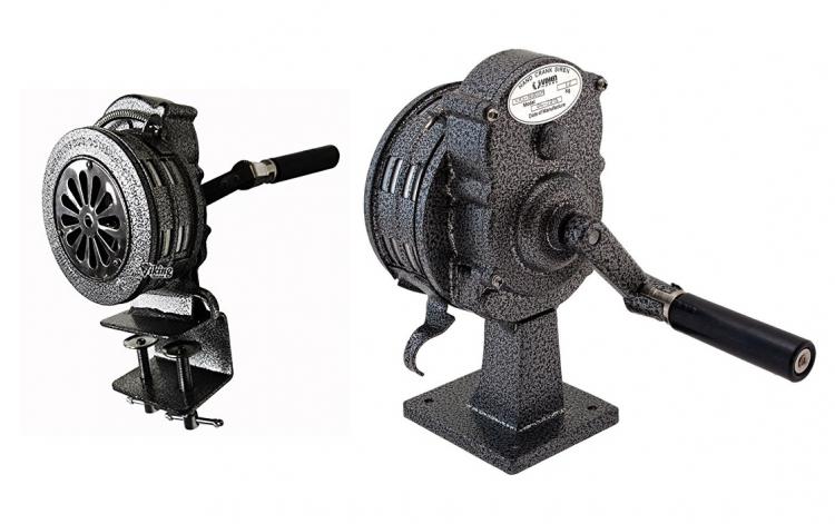 Air-Raid Warning Hand Crank Siren - WW2 War Siren