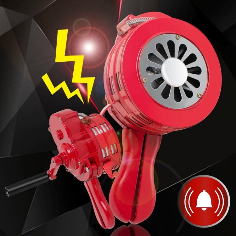 Air-Raid Warning Hand Crank Siren - WW2 War Siren