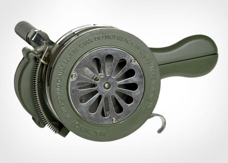 Air-Raid Warning Hand Crank Siren - WW2 War Siren