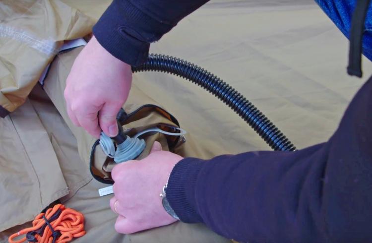 Darche Air-Volution Inflatable Tent - pump-up tent inflates in just 1 minute