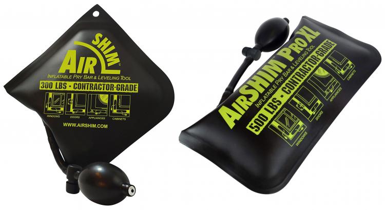 AirShim Inflatable Pry Bar and Leveling Tool