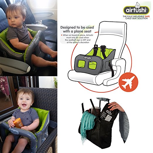 Airtushi Inflatable Travel High-Chair - Portable high-chair