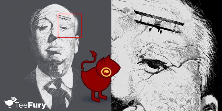 Shadows of Suspense - Alfred Hitchcock Hidden Images Poster