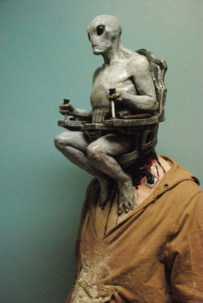Alien Mind Control Halloween Mask