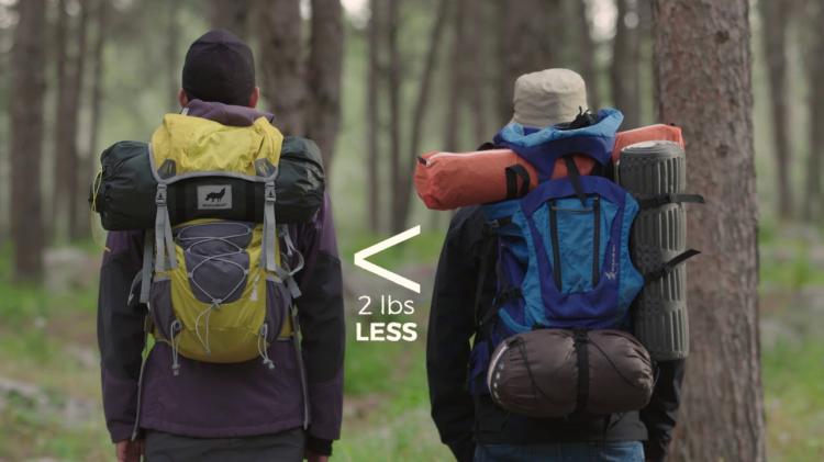 Rhinowolf 2.0 All-in-One Modular Camping Tent Includes a Mattress and a Sleeping Bag