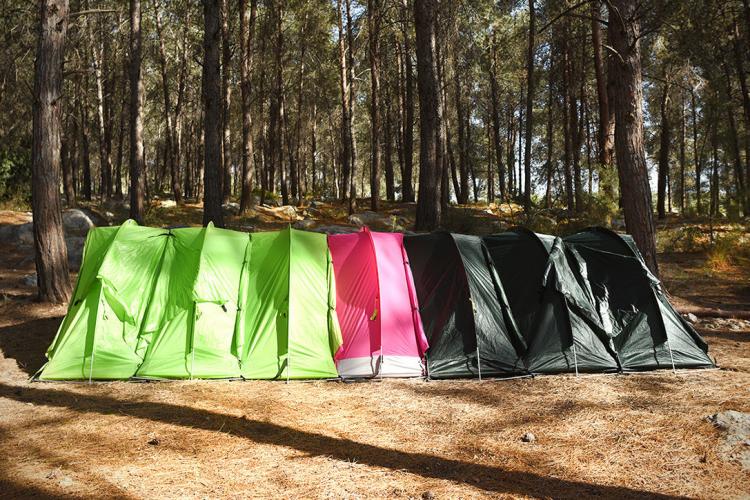 Rhinowolf 2.0 All-in-One Modular Camping Tent Includes a Mattress and a Sleeping Bag
