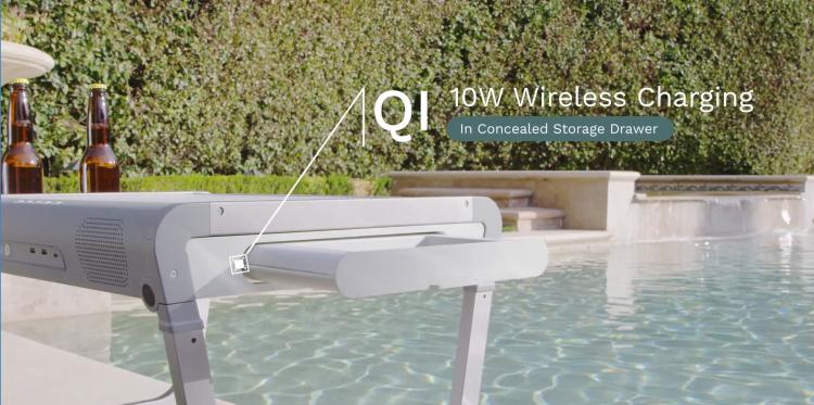 GoPorTable Ultimate Party Table - Folding smart table with speakers and charging dock