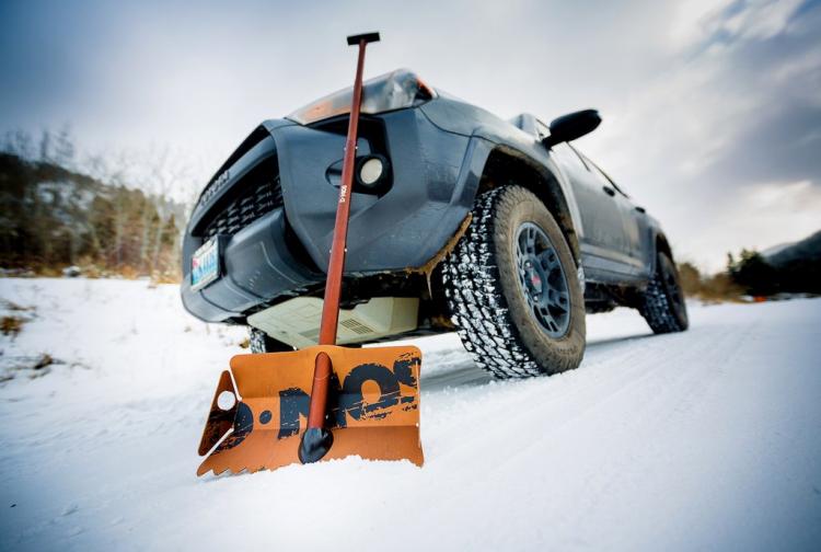 Alpha Shovel - Extremely Rugged Winter Shovel With Saw In Handle - Hardcore Shovel
