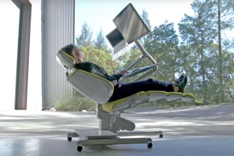Altwork Robotic Moving Desk - futuristic desk workstation