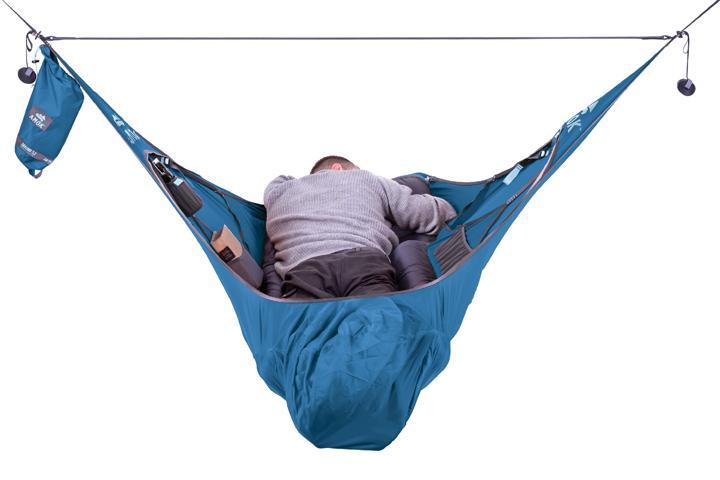 Amok Hammock Lets You Actually Lay Flat - Lay flat camping hammock