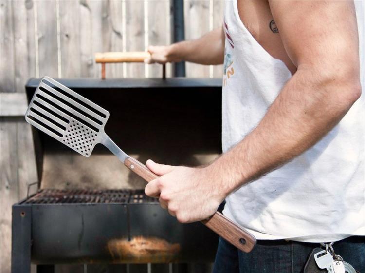 Star Spangled Spatula - American Flag Shaped BBQ Spatula