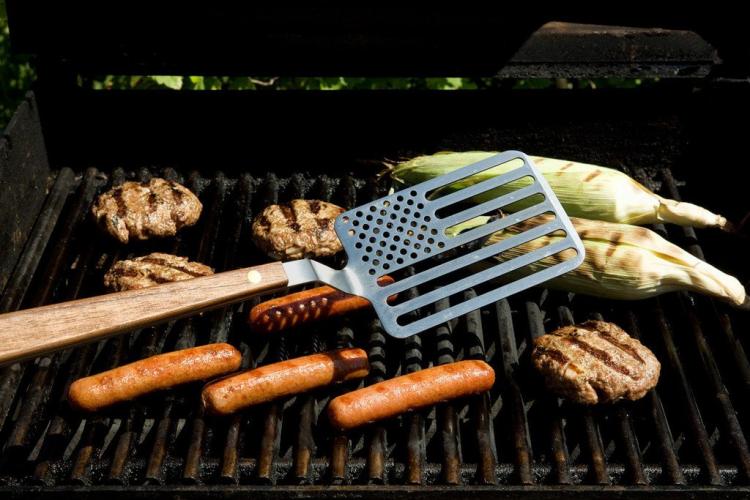 Star Spangled Spatula - American Flag Shaped BBQ Spatula