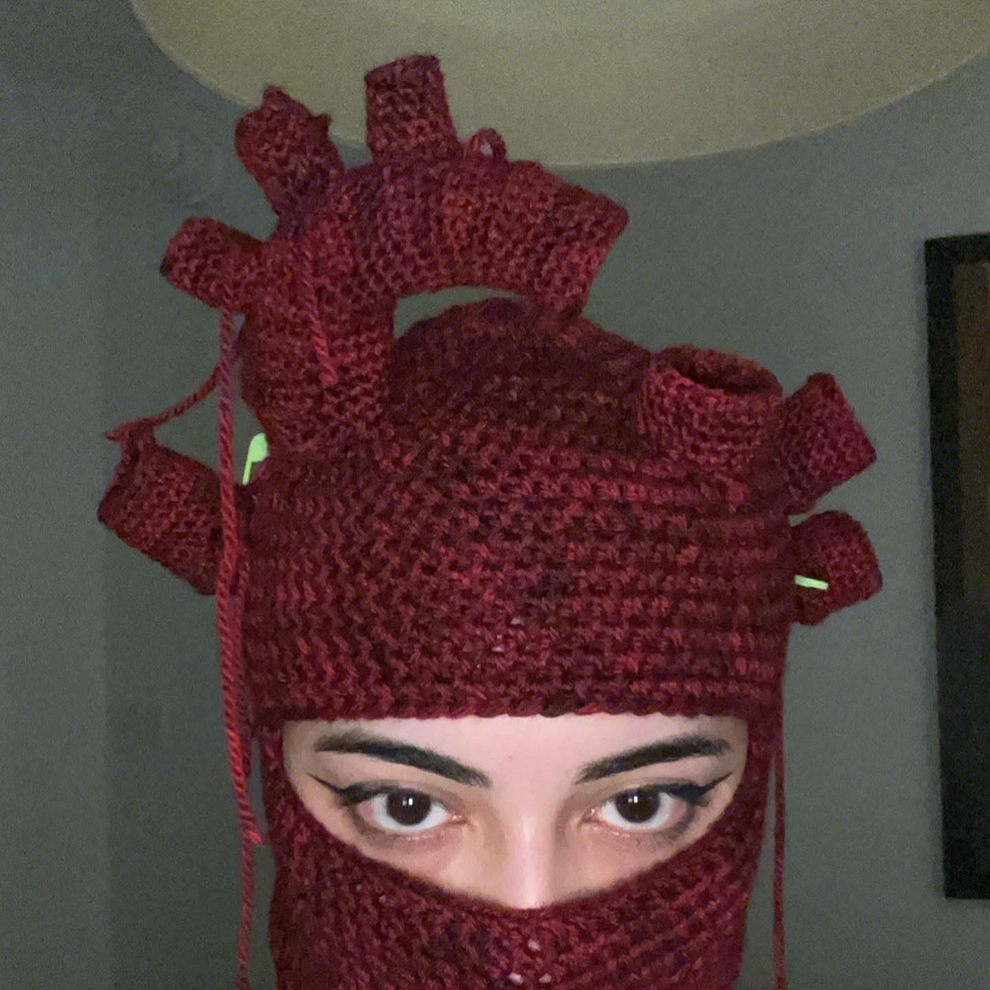 Anatomical Heart Balaclava Ski Mask