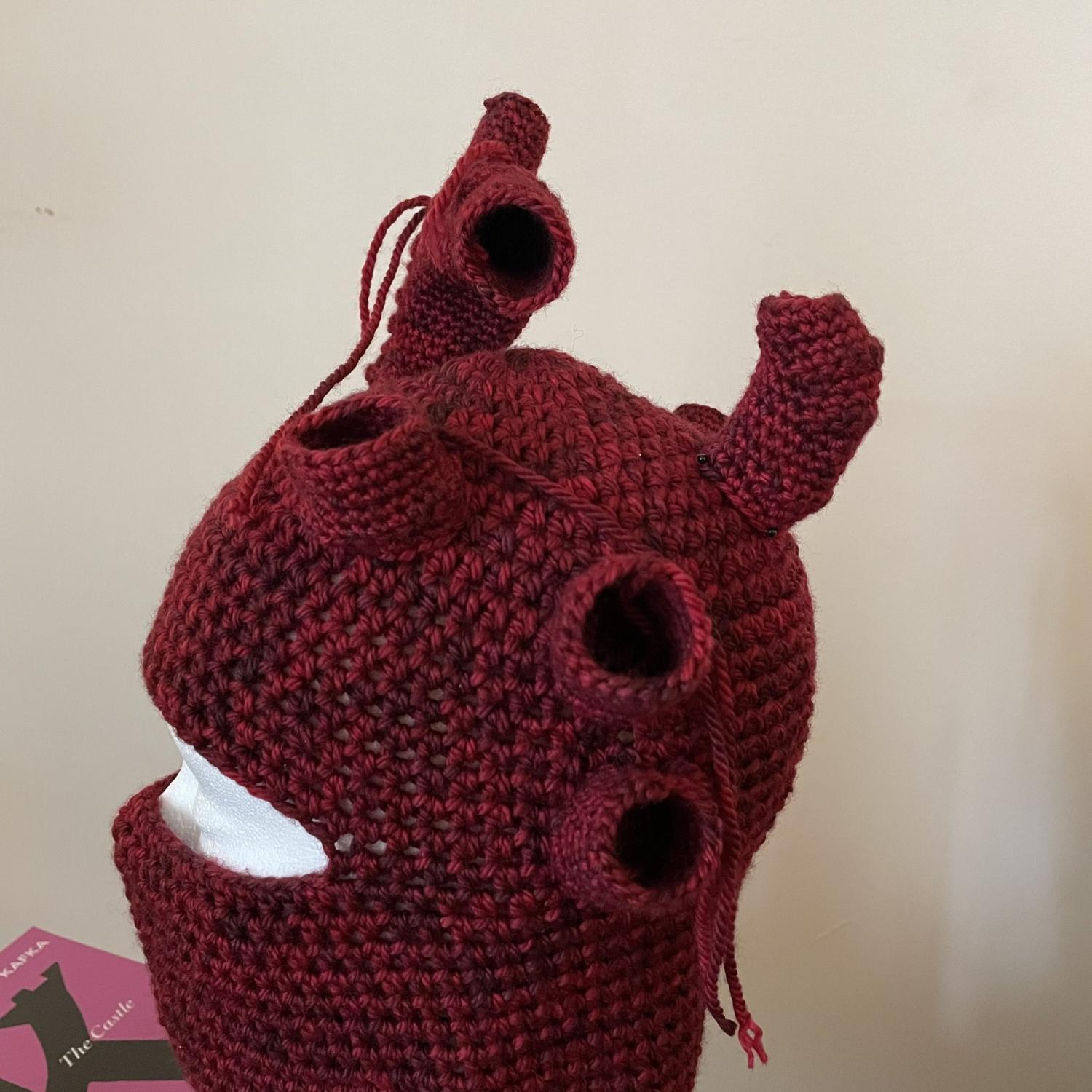 Anatomical Heart Balaclava Ski Mask