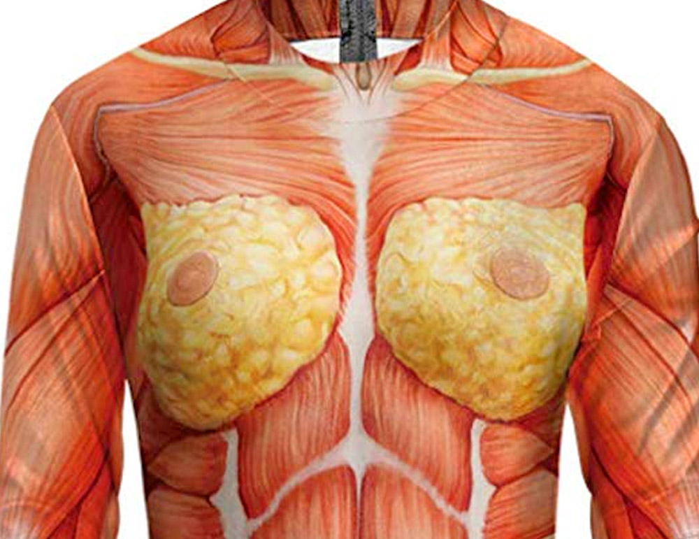 Anatomically Correct Swimsuit Halloween Costume - Funny guts women's swimsuit costume/cosplay