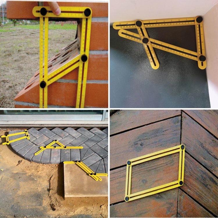 Angle-Izer Measuring Tool Gets The Perfect Angle For Cutting Wood, Tile, Brick