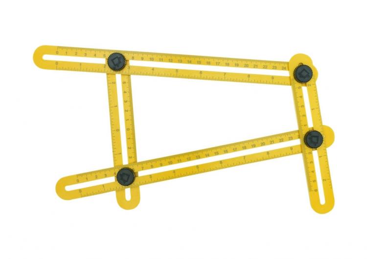 Angle-Izer Measuring Tool Gets The Perfect Angle For Cutting Wood, Tile, Brick
