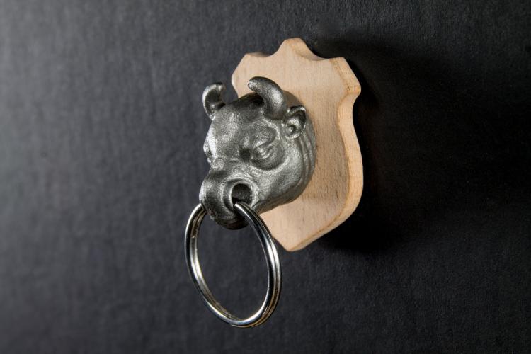 Magnetic Animal Head Key Holder - Hunting Trophy Animal Head Key Holder