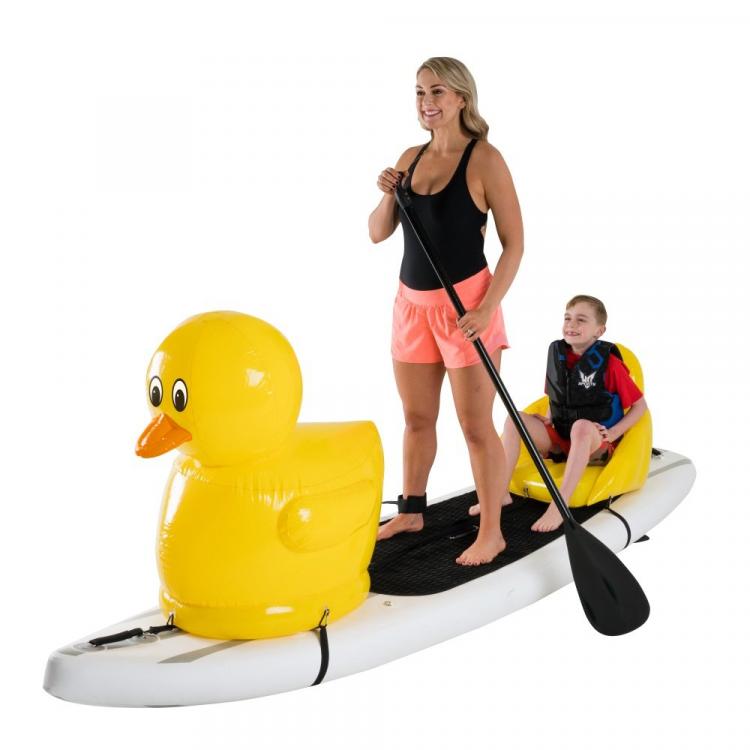 Stand-up Paddle-Board Floats Turn Your Board Into a ducky - ducky floats for SUP