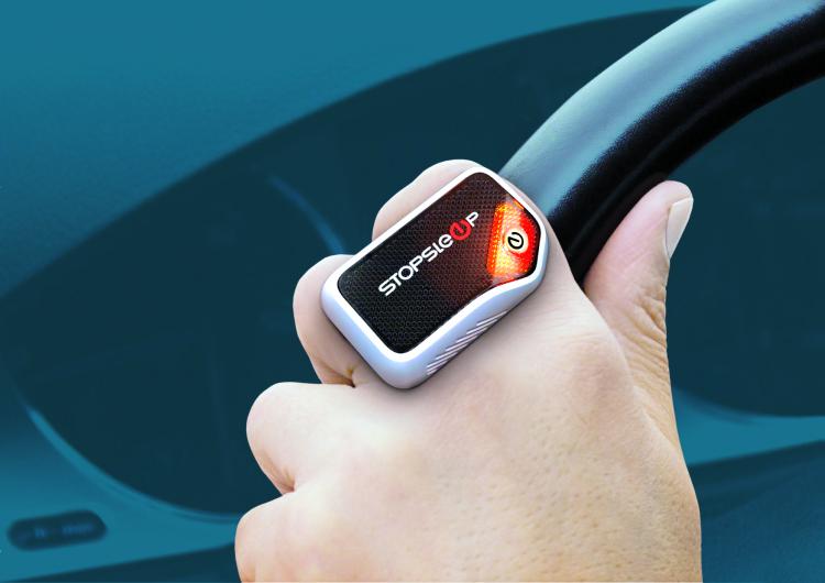 StopSleep - Anti-sleep ring device keeps you awake while driving
