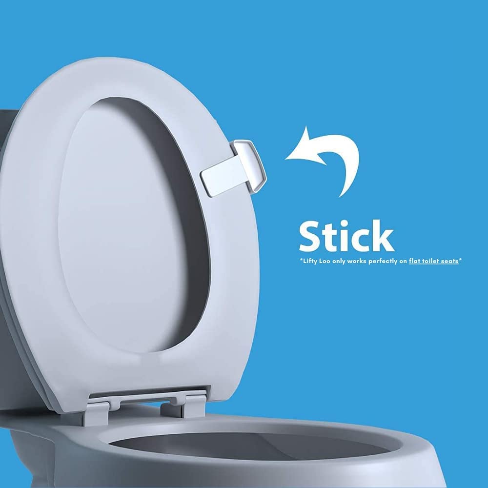 Lifty Loo Antimicrobial Toilet Seat Handle