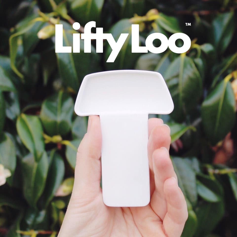 Lifty Loo Antimicrobial Toilet Seat Handle