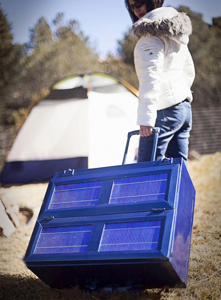 Anywhere Fridge: Collapsible Solar Powered Refrigerator