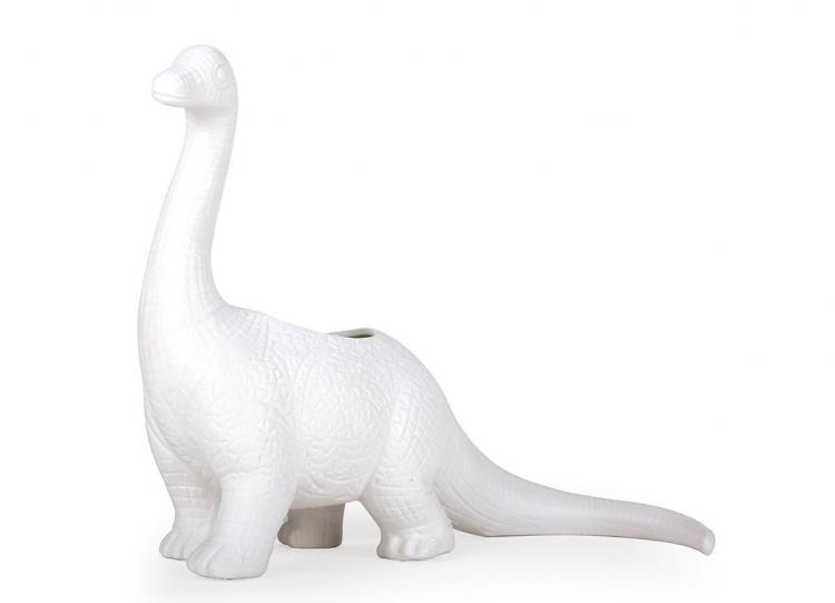 Aplantasaurus: Dinosaur Shaped Planter - Brontosaurus plant holder