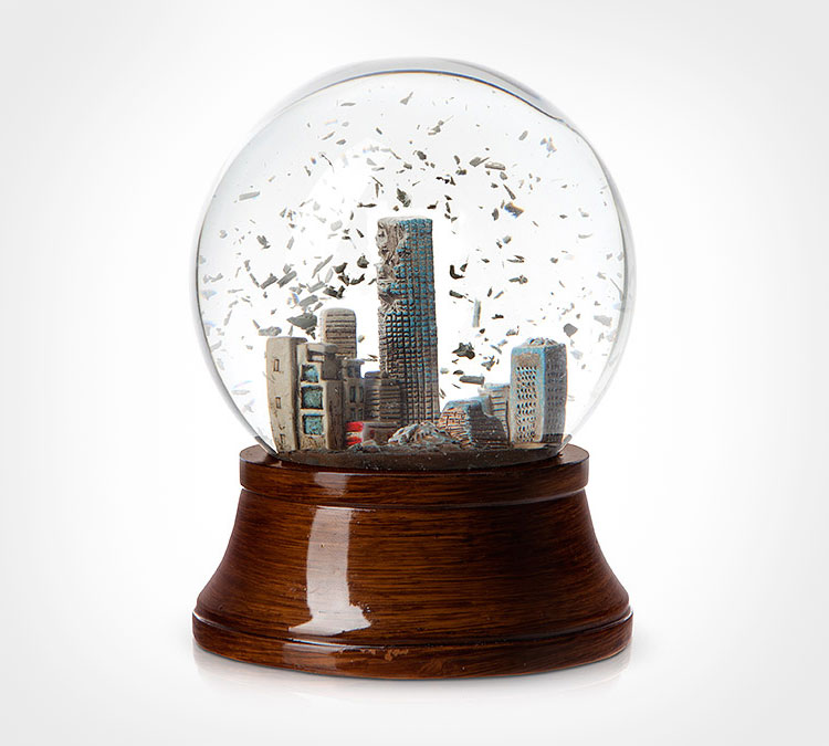 Apocalypse Snow Globe