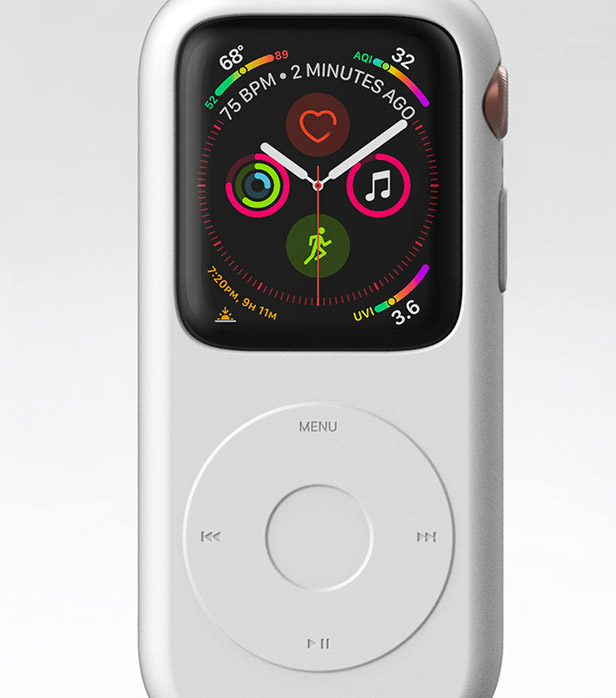 Apple Watch iPod Case - Turns watch into tiny iPod