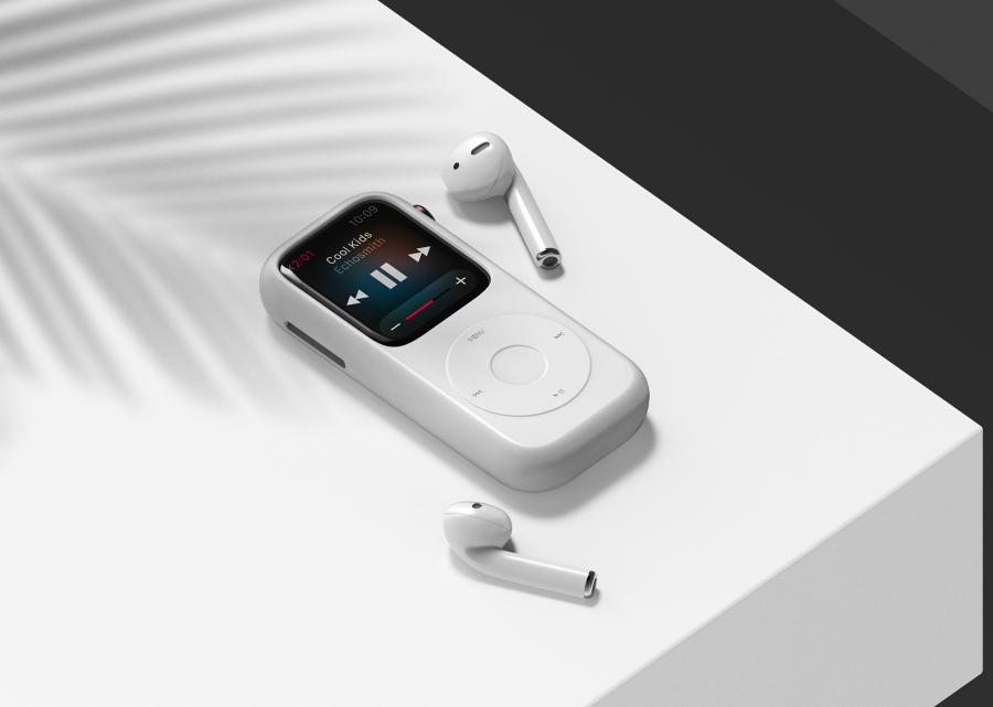 Apple Watch iPod Case - Turns watch into tiny iPod