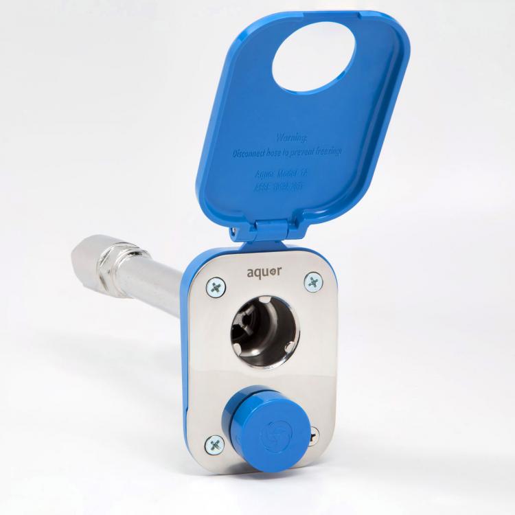 Aquor Home Hydrant - Fire hydrant connection for your outdoor water faucet - Modern garden spigot replacement