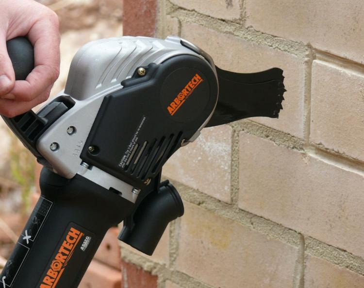 Arbortech Brick and Mortar Saw Saws Through Brick Like Butter - Arbortech brick saw AS170