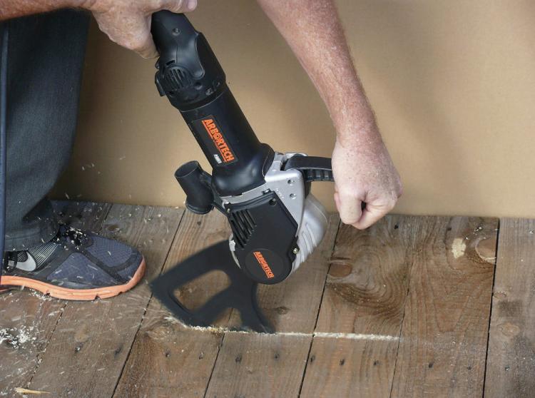 Arbortech Brick and Mortar Saw Saws Through Brick Like Butter - Arbortech brick saw AS170