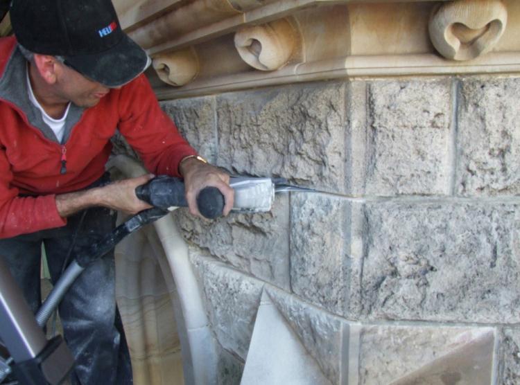 Arbortech Brick and Mortar Saw Saws Through Brick Like Butter - Arbortech brick saw AS170