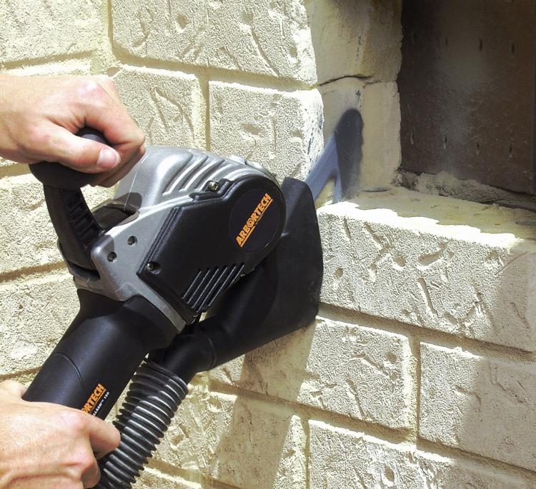 Arbortech Brick and Mortar Saw Saws Through Brick Like Butter - Arbortech brick saw AS170