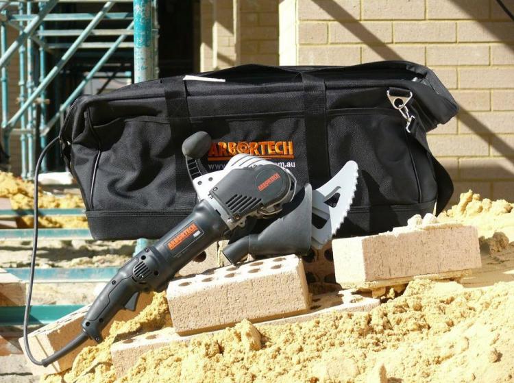 Arbortech Brick and Mortar Saw Saws Through Brick Like Butter - Arbortech brick saw AS170