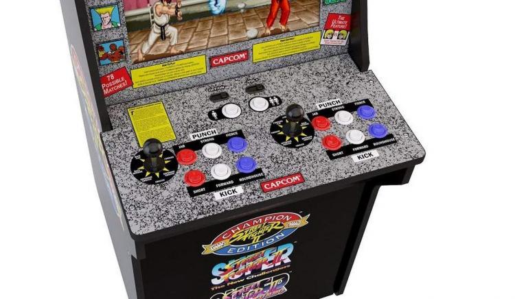 Arcade1Up Mini 4 Foot Retro Arcade Machine - 3/4 scale replica cabinet arcade machine