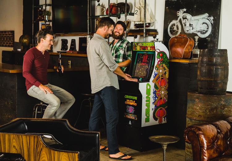 Arcade1Up Mini 4 Foot Retro Arcade Machine - 3/4 scale replica cabinet arcade machine