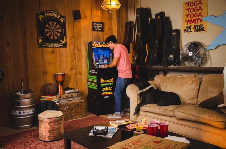 Arcade1Up Mini 4 Foot Retro Arcade Machine - 3/4 scale replica cabinet arcade machine
