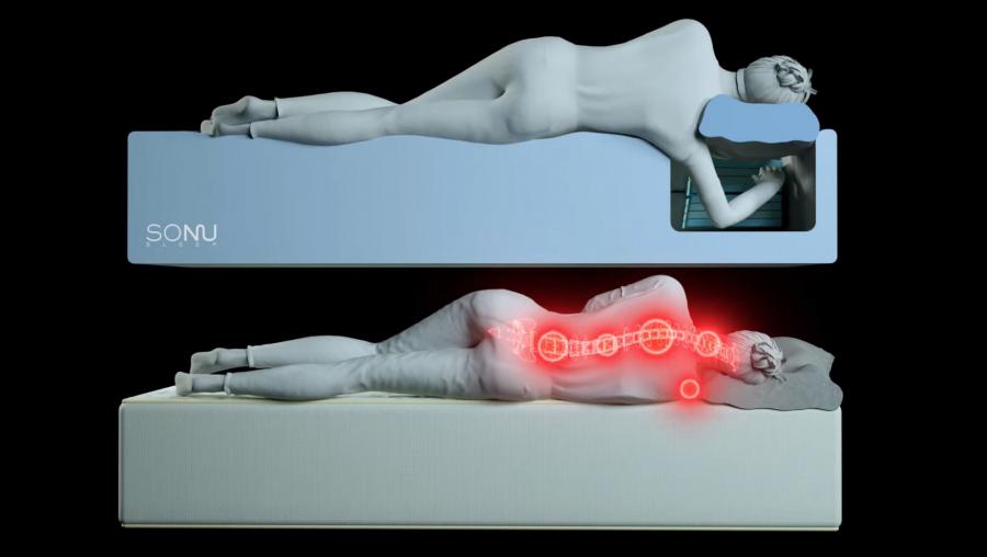 Sonu Sleep Arm Slot Mattress Designed For Side Sleepers