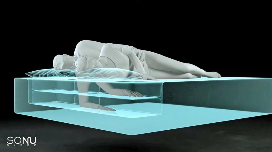 Sonu Sleep Arm Slot Mattress Designed For Side Sleepers
