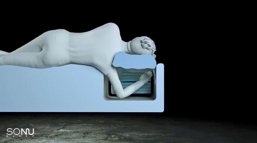 Sonu Sleep Arm Slot Mattress Designed For Side Sleepers