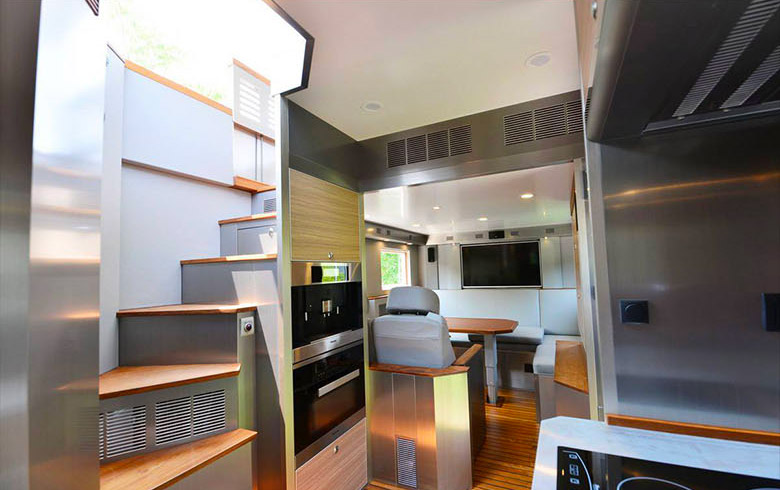 Armadillo Conquistador F Luxury Off-Road RV with pop-up terrace