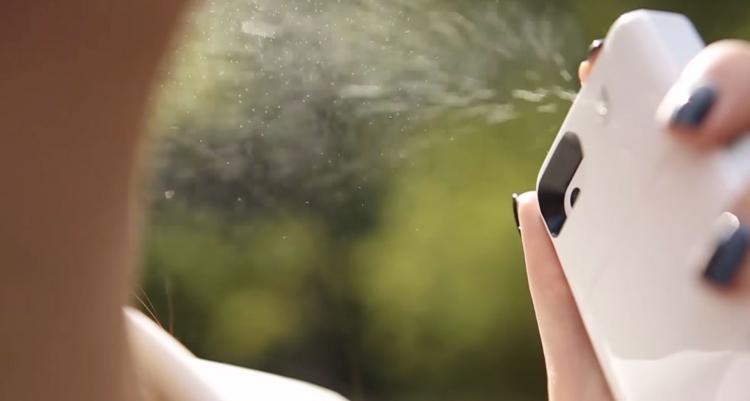 AromaCase Perfume Spraying iPhone Case