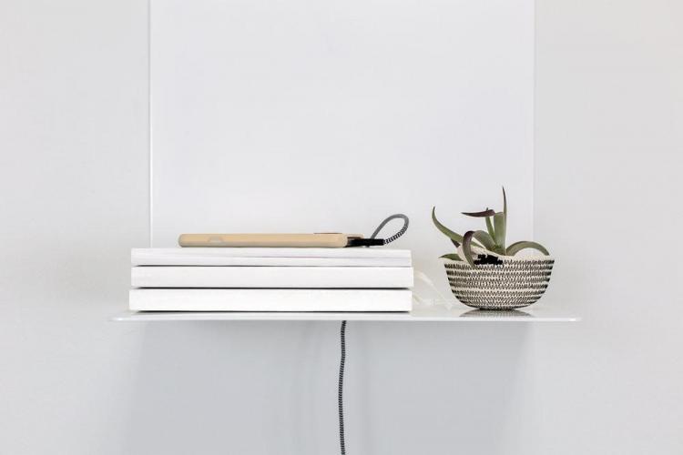 Artifox Minimal Wall Shelf - Magnetic Wall shelf lets you create your own unique arrangements