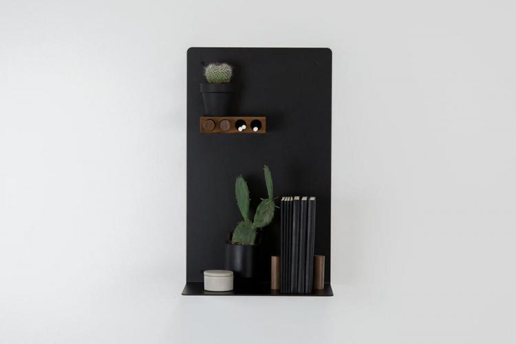 Artifox Minimal Wall Shelf - Magnetic Wall shelf lets you create your own unique arrangements