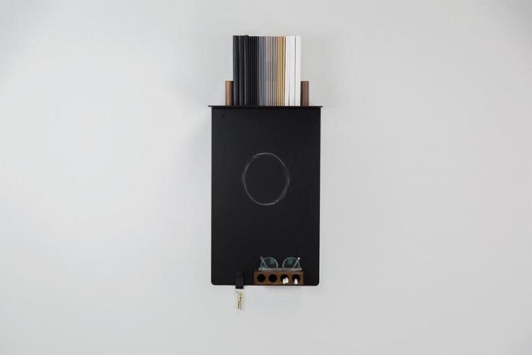 Artifox Minimal Wall Shelf - Magnetic Wall shelf lets you create your own unique arrangements